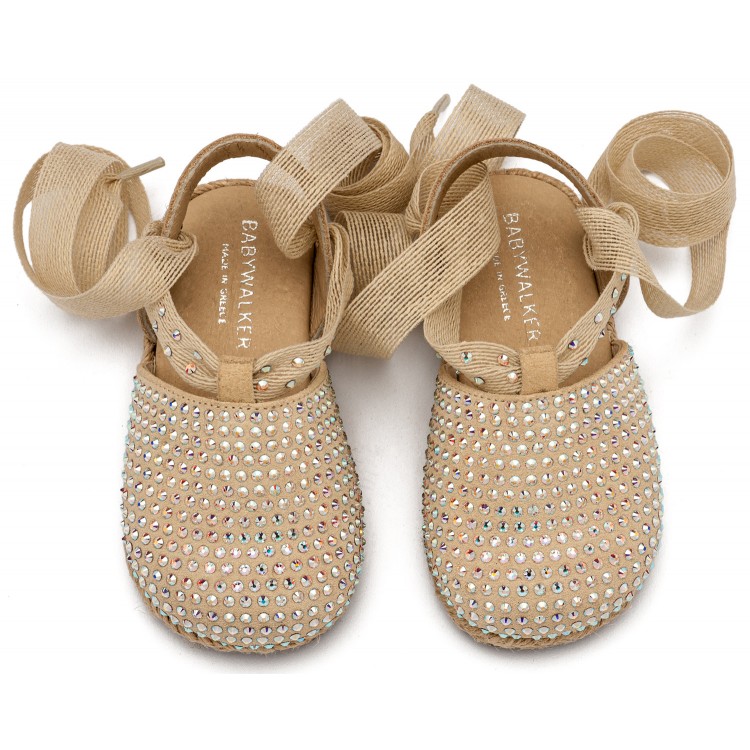 Εσπαντρίγια με Swarovski
