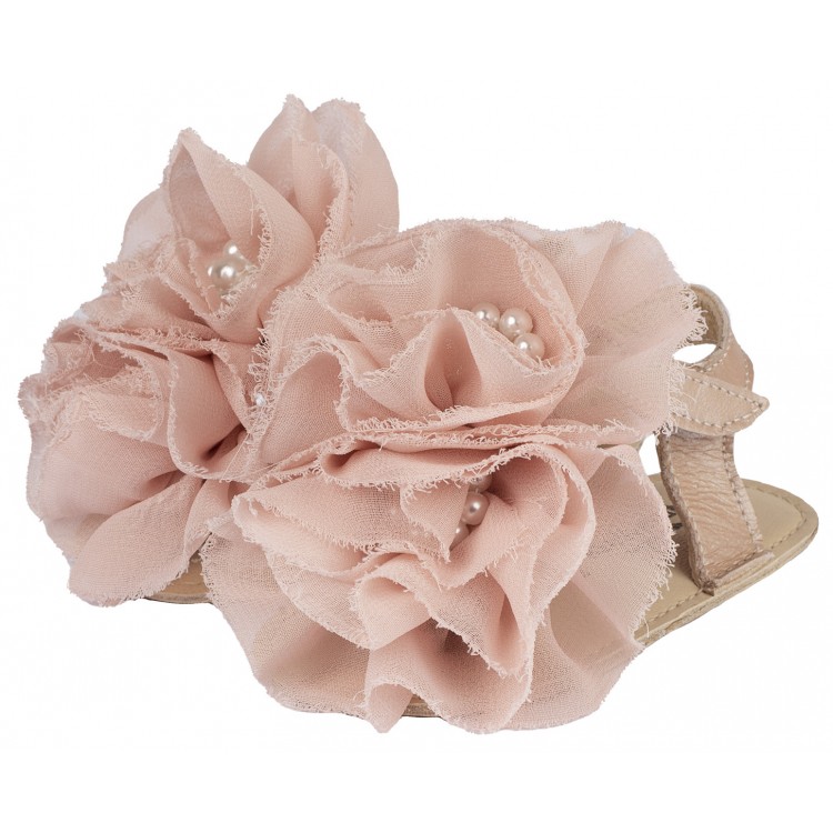 Πέδιλο Chiffon Λουλούδια 