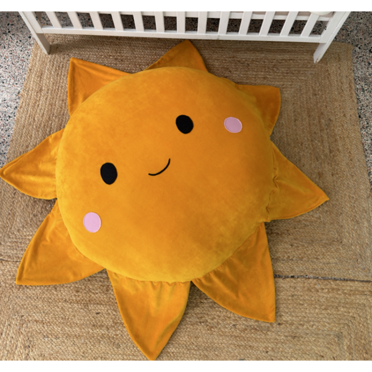 Ήλιος πούφ -μαξιλάρα