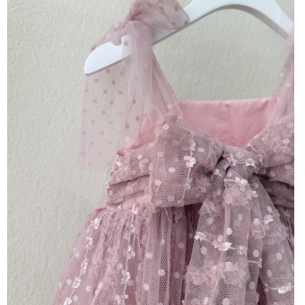ΦΟΡΕΜΑ DUSTY PINK ΤΟΥΛΙ