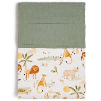 Βαμβακερή Κουβέρτα Zoo Garden