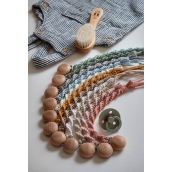 Macrame Clip Πιπίλας Knot