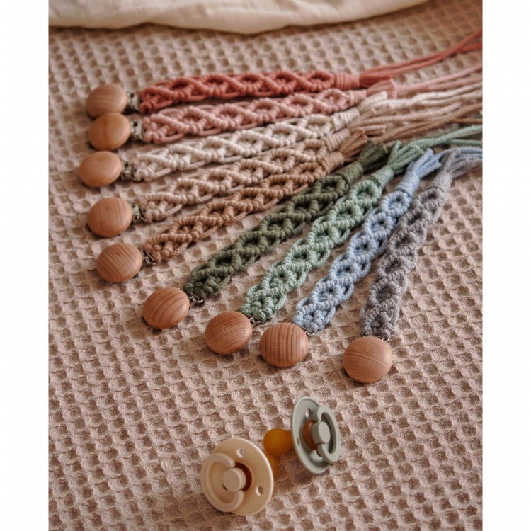 Macrame Clip Πιπίλας