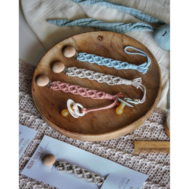 Macrame Clip Πιπίλας