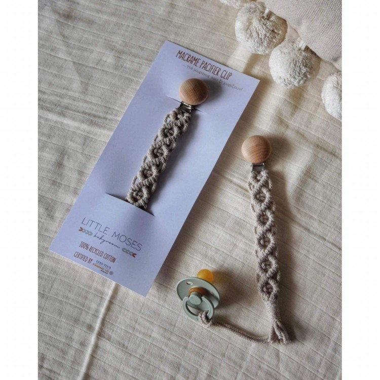Macrame Clip Πιπίλας
