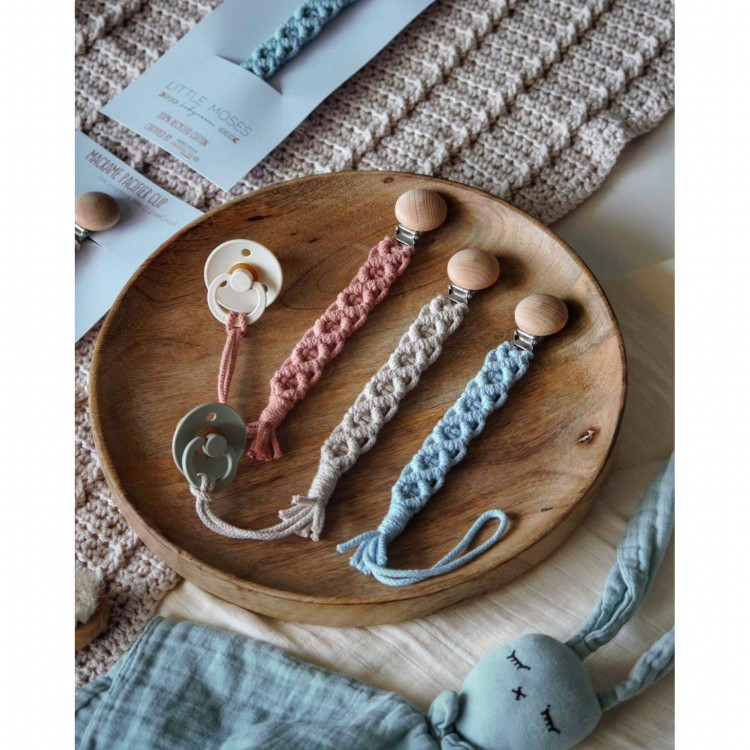 Macrame Clip Πιπίλας