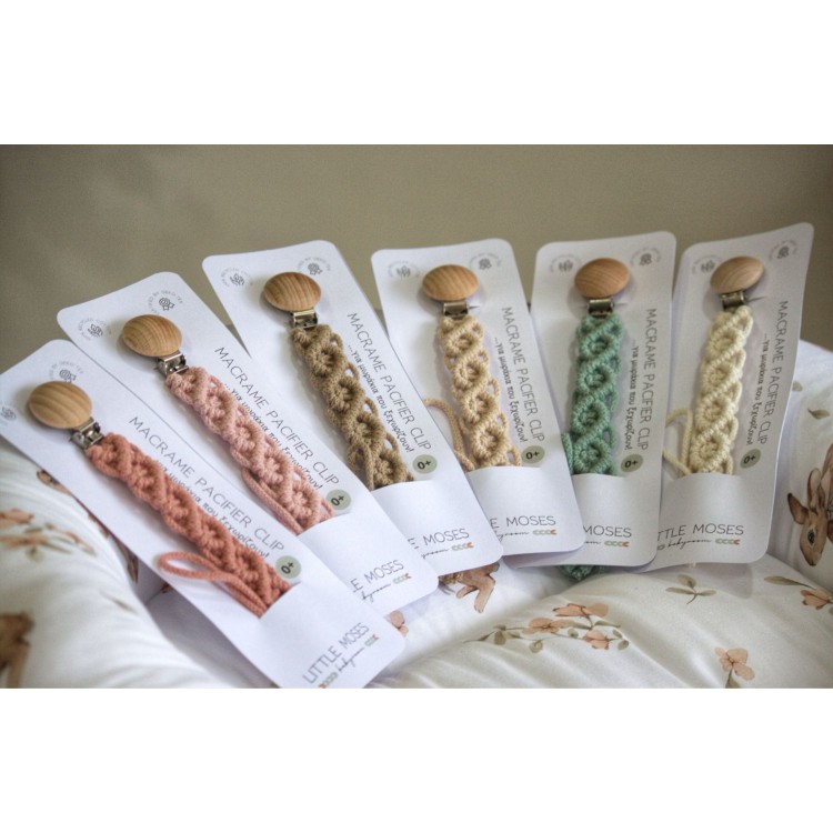Macrame Clip Πιπίλας