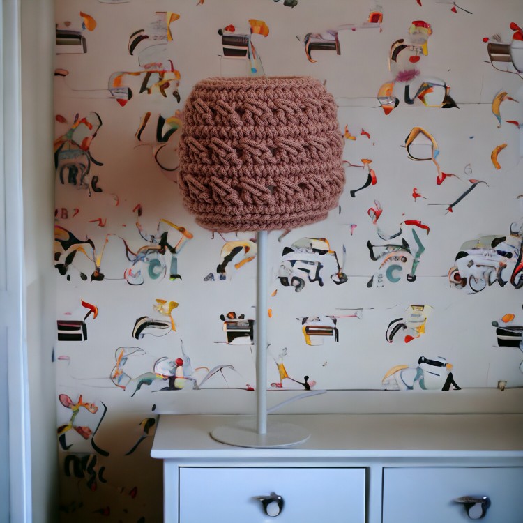 Επιτραπέζιο Πλεκτό Φωτιστικό Blush