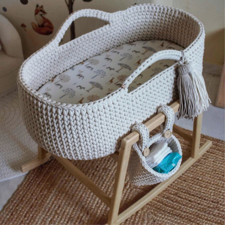 Καλαθούνες Λίκνο Μωρού Cream