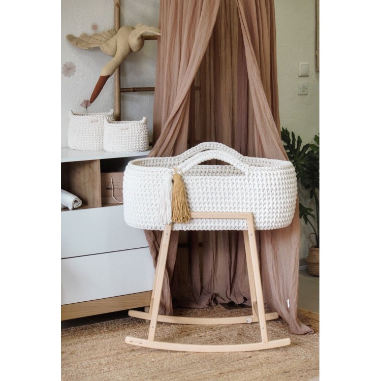 Καλαθούνες Λίκνο Μωρού Cream