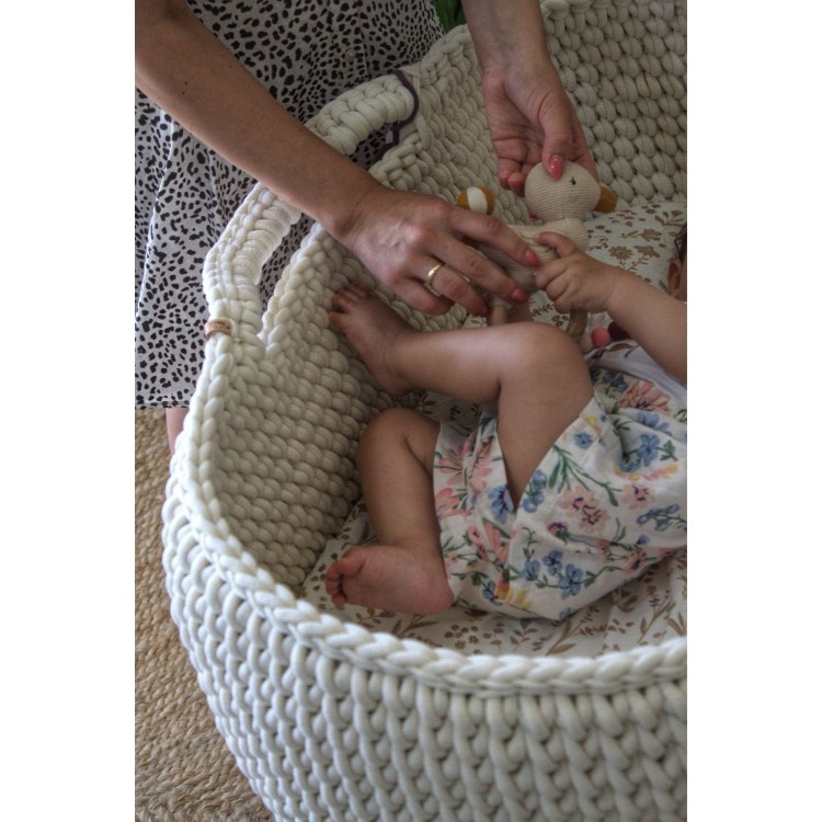 Καλαθούνες Λίκνο Μωρού Cream