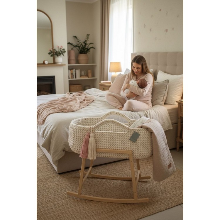 Καλαθούνες Λίκνο Μωρού Cream