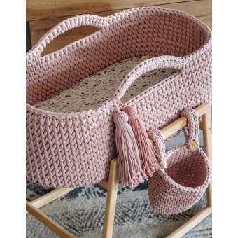 Καλαθούνες Λίκνο Μωρού Pastel Pink