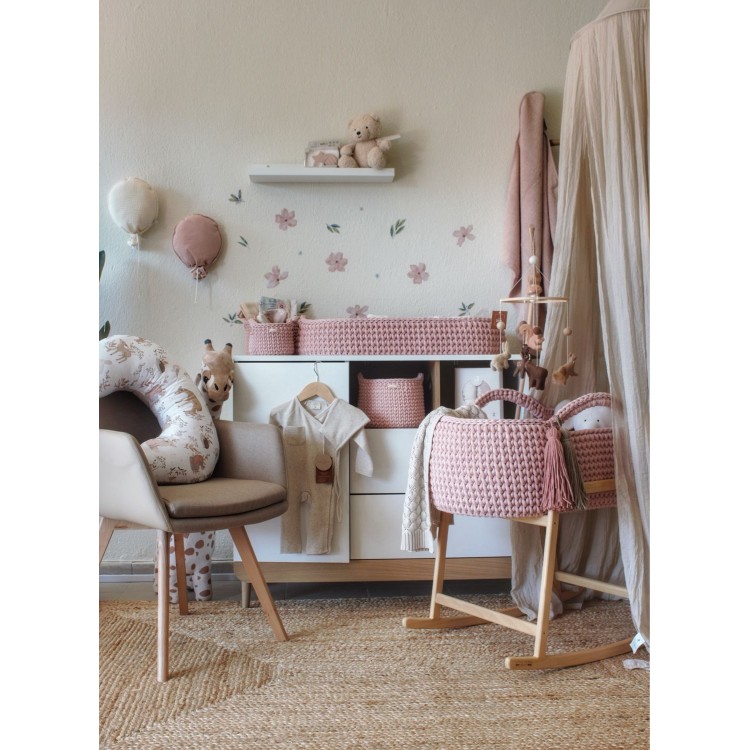 Καλαθούνες Λίκνο Μωρού Pastel Pink