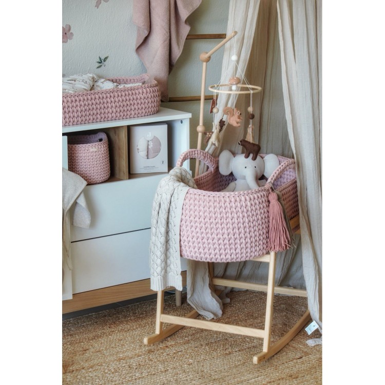 Καλαθούνες Λίκνο Μωρού Pastel Pink