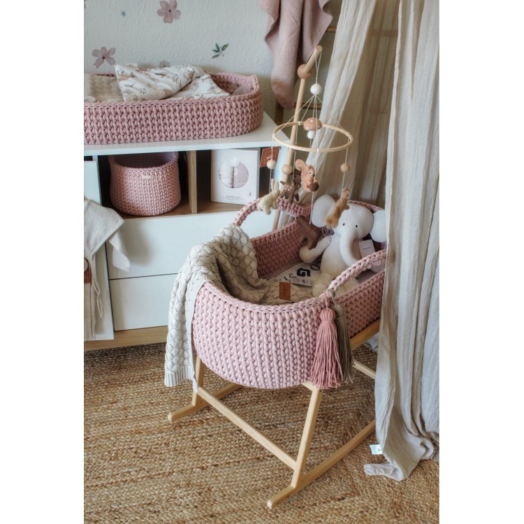 Καλαθούνες Λίκνο Μωρού Pastel Pink