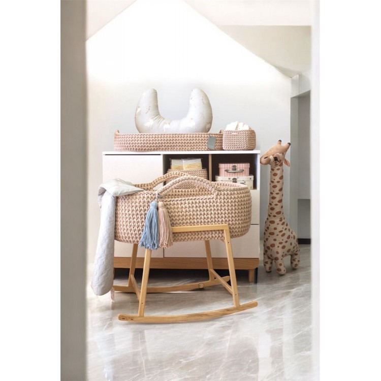 Καλαθούνες Λίκνο Μωρού Warm Beige