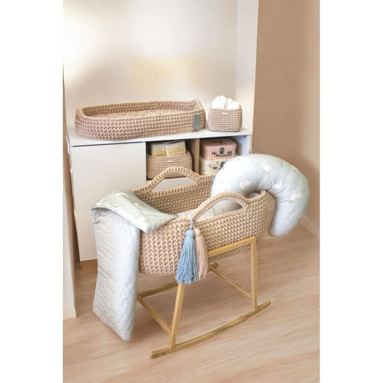 Καλαθούνες Λίκνο Μωρού Warm Beige