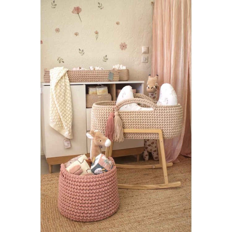 Καλαθούνες Λίκνο Μωρού Warm Beige