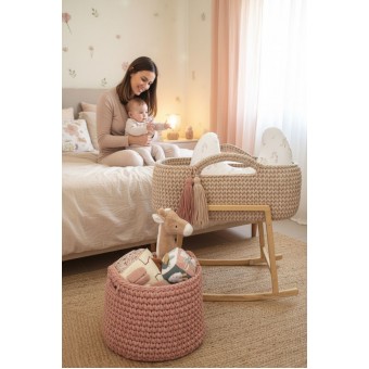 Καλαθούνες Λίκνο Μωρού Warm Beige