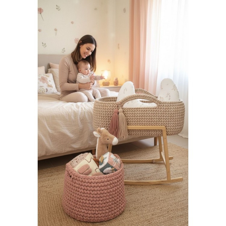 Καλαθούνες Λίκνο Μωρού Warm Beige