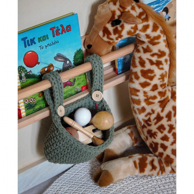 Κρεμαστό Καλάθι Αποθήκευσης Eucalyptus