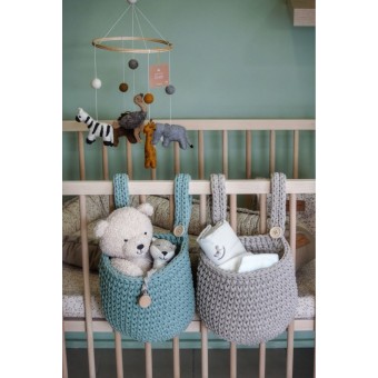 Κρεμαστό Καλάθι Αποθήκευσης Mint