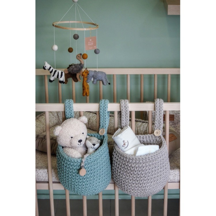 Κρεμαστό Καλάθι Αποθήκευσης Mint