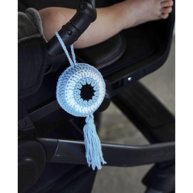 Πλεκτό Ματάκι Baby Blue