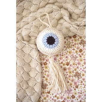 Πλεκτό Ματάκι Cream