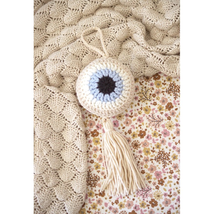 Πλεκτό Ματάκι Cream