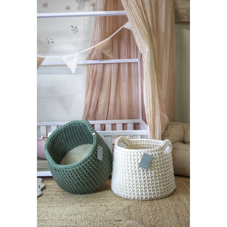 Πλεκτό Καλάθι Οργάνωσης