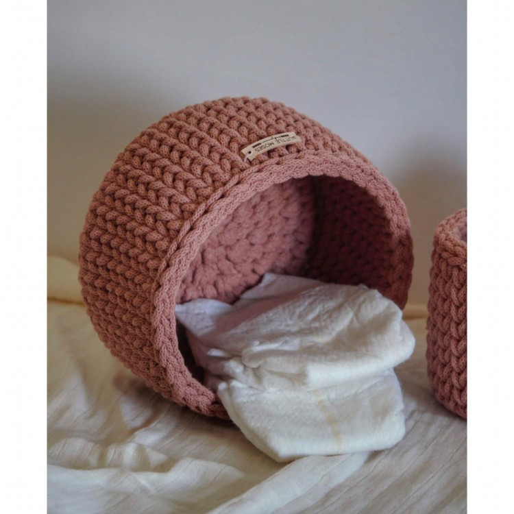 Στρογγυλά Καλάθια Οργάνωσης Βρεφικών Καλλυντικών Blush