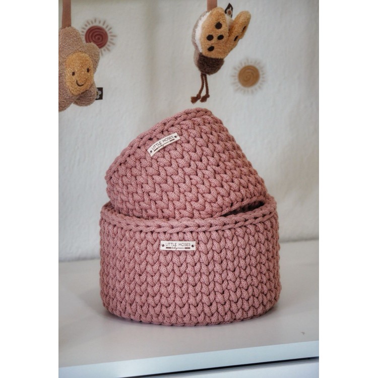 Στρογγυλά Καλάθια Οργάνωσης Βρεφικών Καλλυντικών Blush