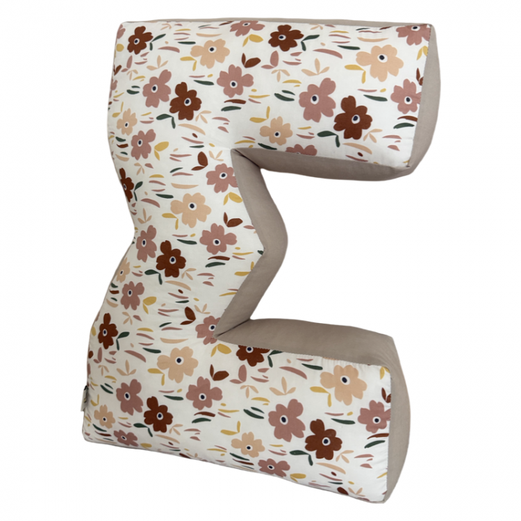 Βαμβακερό μαξιλάρι μονόγραμμα