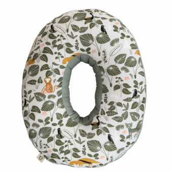 Βαμβακερό μαξιλάρι μονόγραμμα