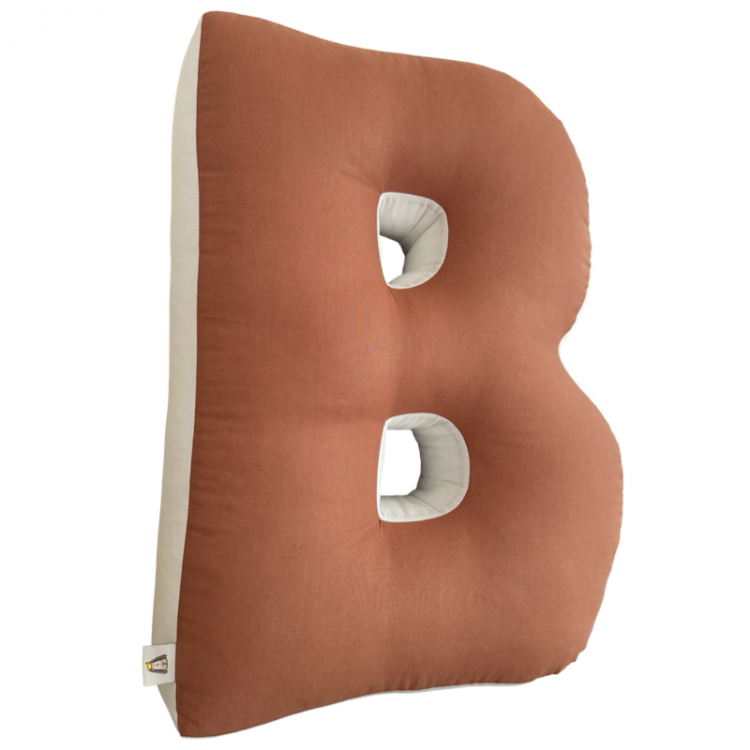 Βαμβακερό μαξιλάρι μονόγραμμα