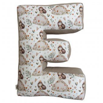 Βαμβακερό μαξιλάρι μονόγραμμα