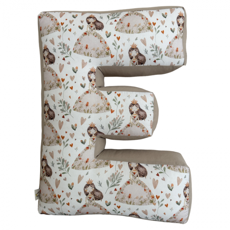 Βαμβακερό μαξιλάρι μονόγραμμα