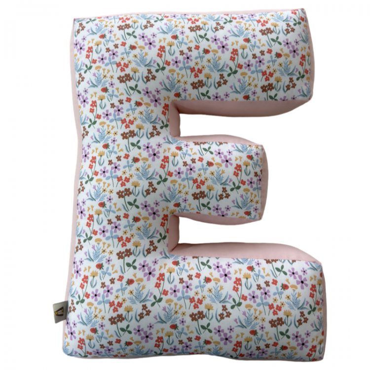 Βαμβακερό μαξιλάρι μονόγραμμα