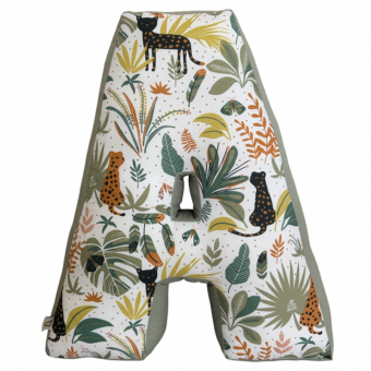 Βαμβακερό μαξιλάρι μονόγραμμα