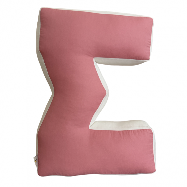 Βαμβακερό μαξιλάρι μονόγραμμα