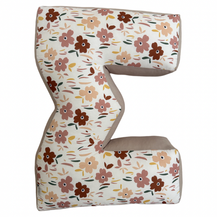 Βαμβακερό μαξιλάρι μονόγραμμα