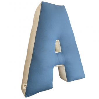 Βαμβακερό μαξιλάρι μονόγραμμα