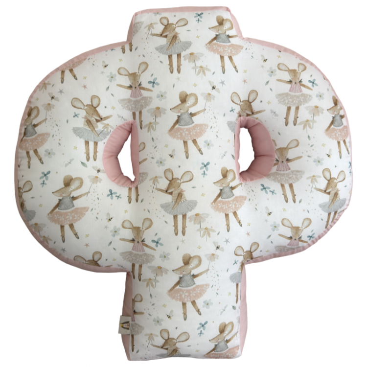 Βαμβακερό μαξιλάρι μονόγραμμα