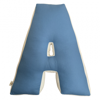 Βαμβακερό μαξιλάρι μονόγραμμα