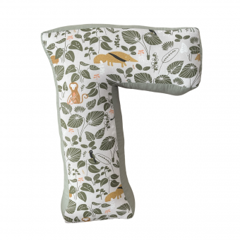 Βαμβακερό μαξιλάρι μονόγραμμα