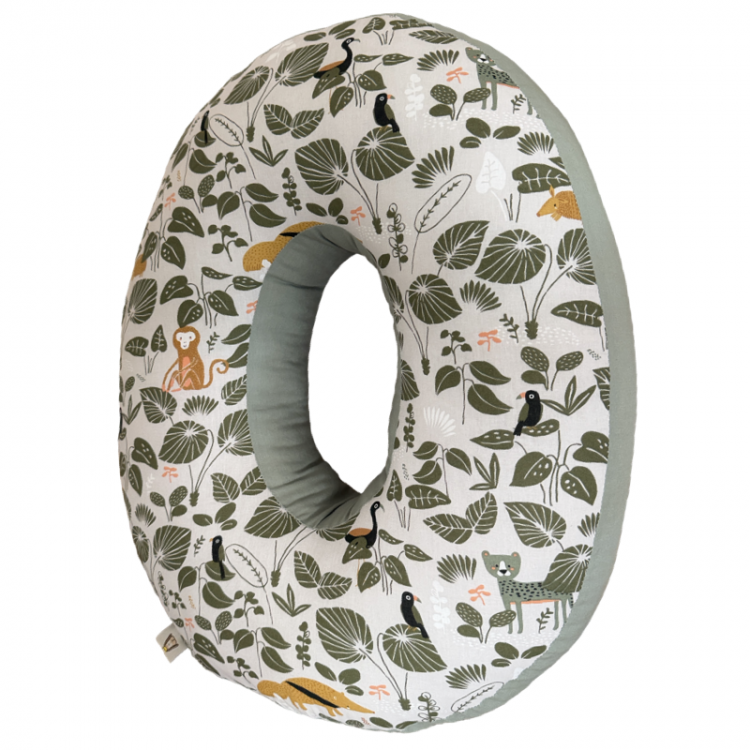 Βαμβακερό μαξιλάρι μονόγραμμα