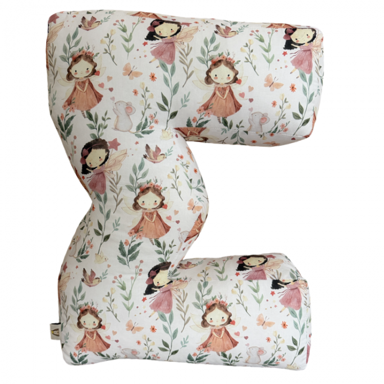 Βαμβακερό μαξιλάρι μονόγραμμα