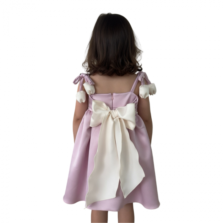 ΦΟΡΕΜΑ ΡΟΖ ΜΕ ΤΟΥΛΙΠΕΣ